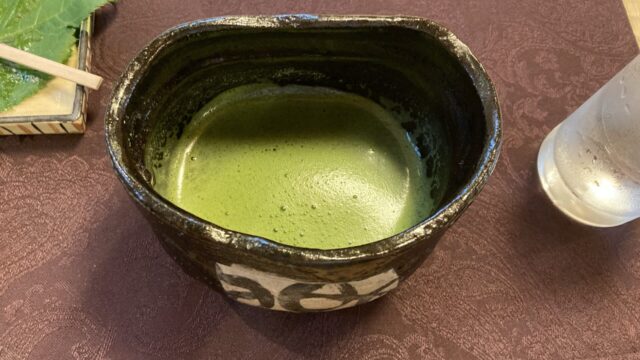 YUKA・AN matcha tea bowl