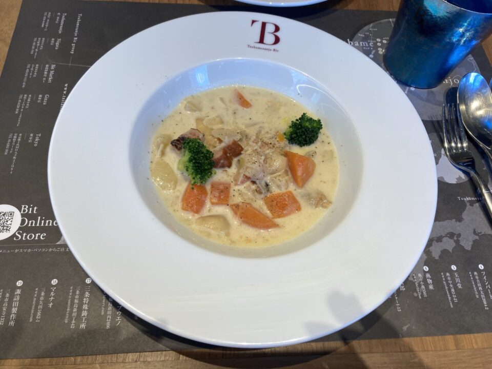 Tsubamesanjo Bit TOKYO　スープ